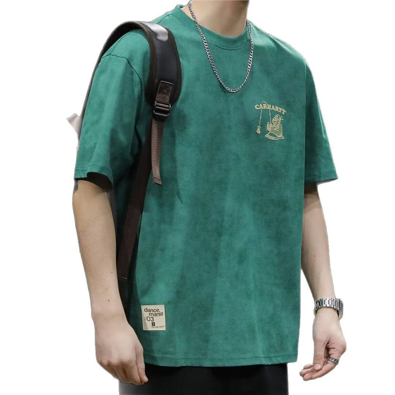 Litewei ležeran T‑shirt s kratkim rukavima, okrugli izrez, otisak karikature