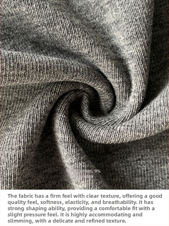 Naiste puuvillase-elastaani segust T-särk pikkade varrukatega, kitsas lõige, laevakakla, 3D lõige