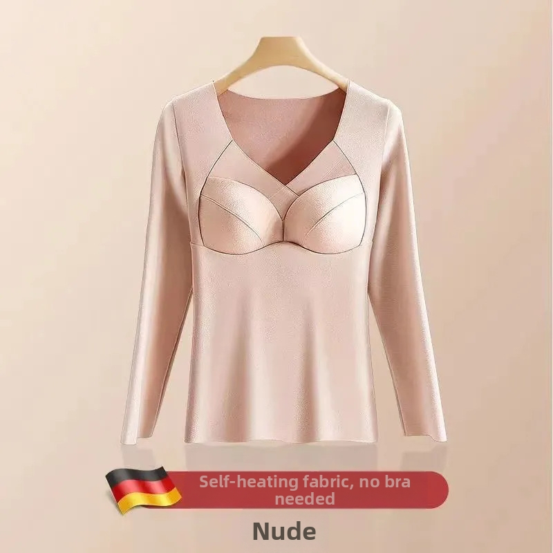 Jednodielne termo spodné oblečenie s vstavanou výplňou na hrudník, vnútorné fleece, dlhé rukávy, vykurovacia funkcia