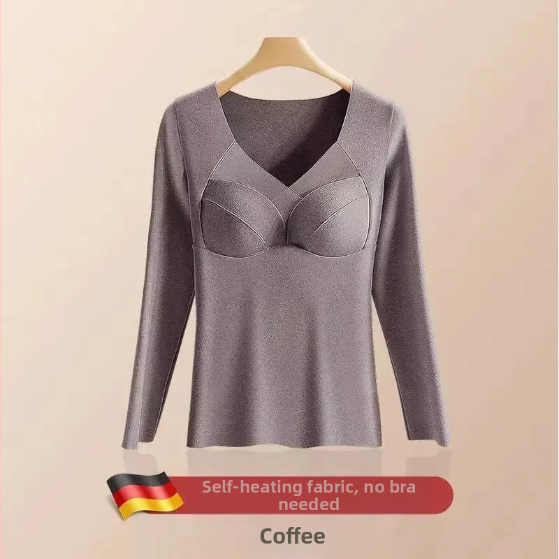 Jednodielne termo spodné oblečenie s vstavanou výplňou na hrudník, vnútorné fleece, dlhé rukávy, vykurovacia funkcia