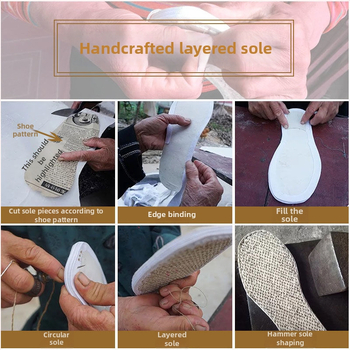 Pánske plátenné topánky s viacvrstvovou podrážkou – bavlnené vrchné, okrúhla špička, priedušné, plochá podrážka