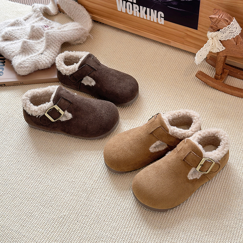 Dječje Birkenstock tenisice s fleecem za jesen-zimu, topla dječja obuća, unisex