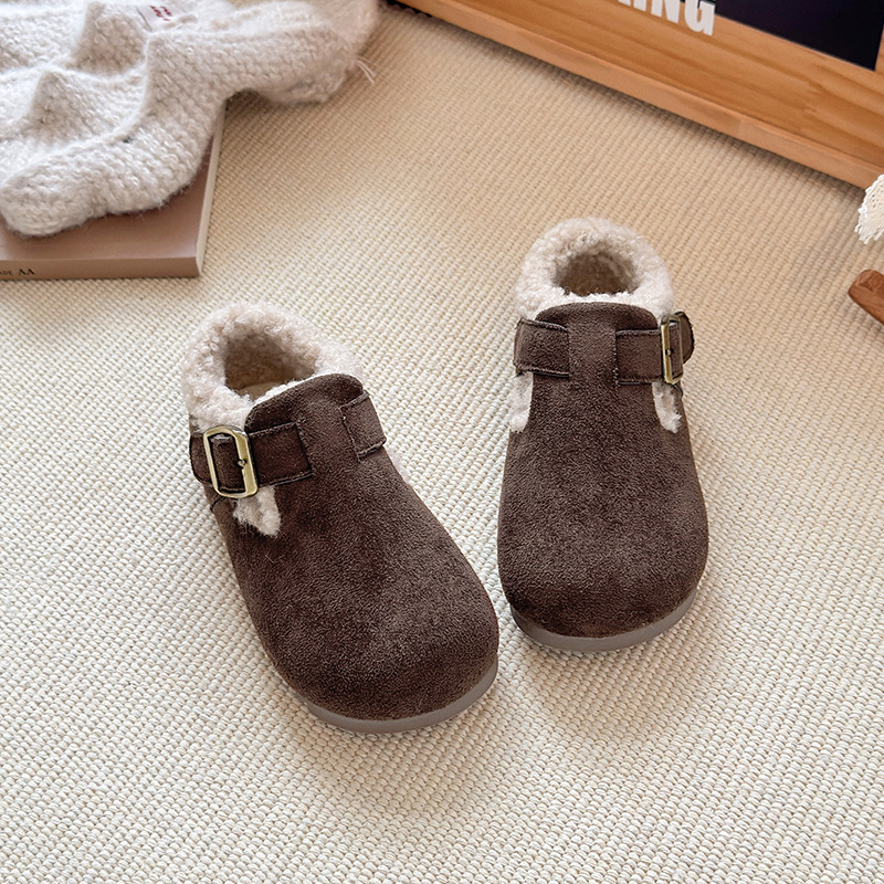 Dječje Birkenstock tenisice s fleecem za jesen-zimu, topla dječja obuća, unisex