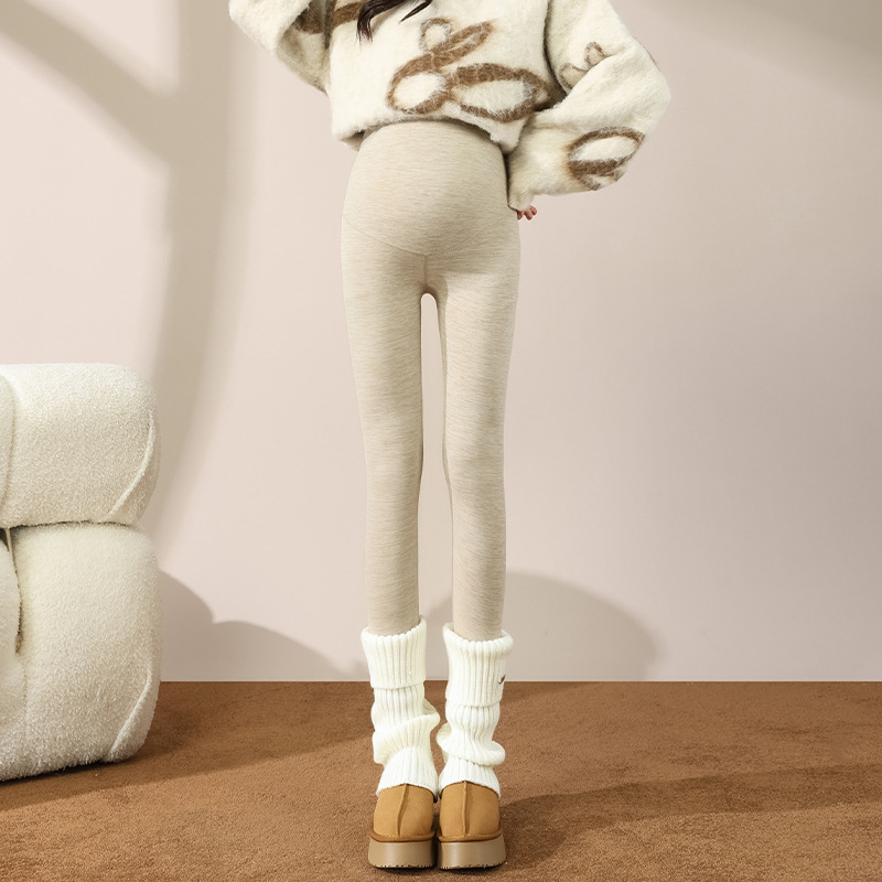 Trudničke hlače od kašmira i svile, debeli materijal, duljina 9/10, visoka elastičnost