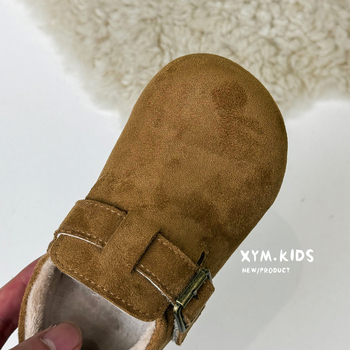 Laste puuvillased kingad, tekstiilne ülemine, Velcro sulgemine, ühekordne muster, vanusevahemik 1-12 aastat