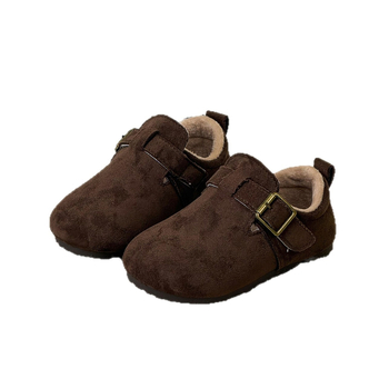 Laste puuvillased kingad, tekstiilne ülemine, Velcro sulgemine, ühekordne muster, vanusevahemik 1-12 aastat