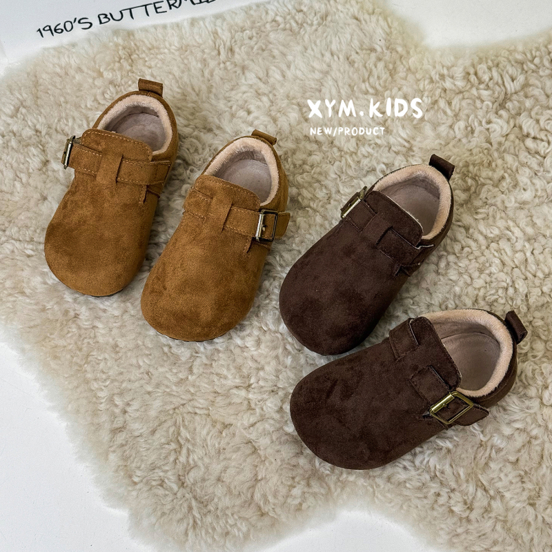 Laste puuvillased kingad, tekstiilne ülemine, Velcro sulgemine, ühekordne muster, vanusevahemik 1-12 aastat