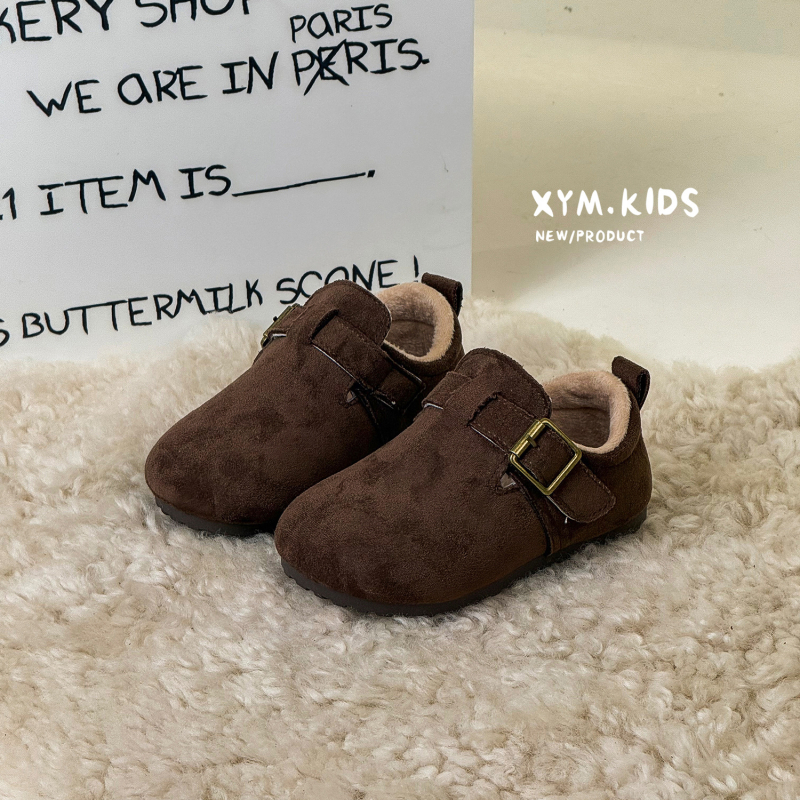 Laste puuvillased kingad, tekstiilne ülemine, Velcro sulgemine, ühekordne muster, vanusevahemik 1-12 aastat