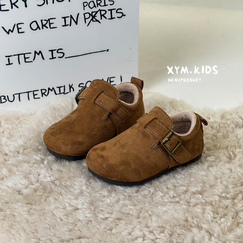 Laste puuvillased kingad, tekstiilne ülemine, Velcro sulgemine, ühekordne muster, vanusevahemik 1-12 aastat