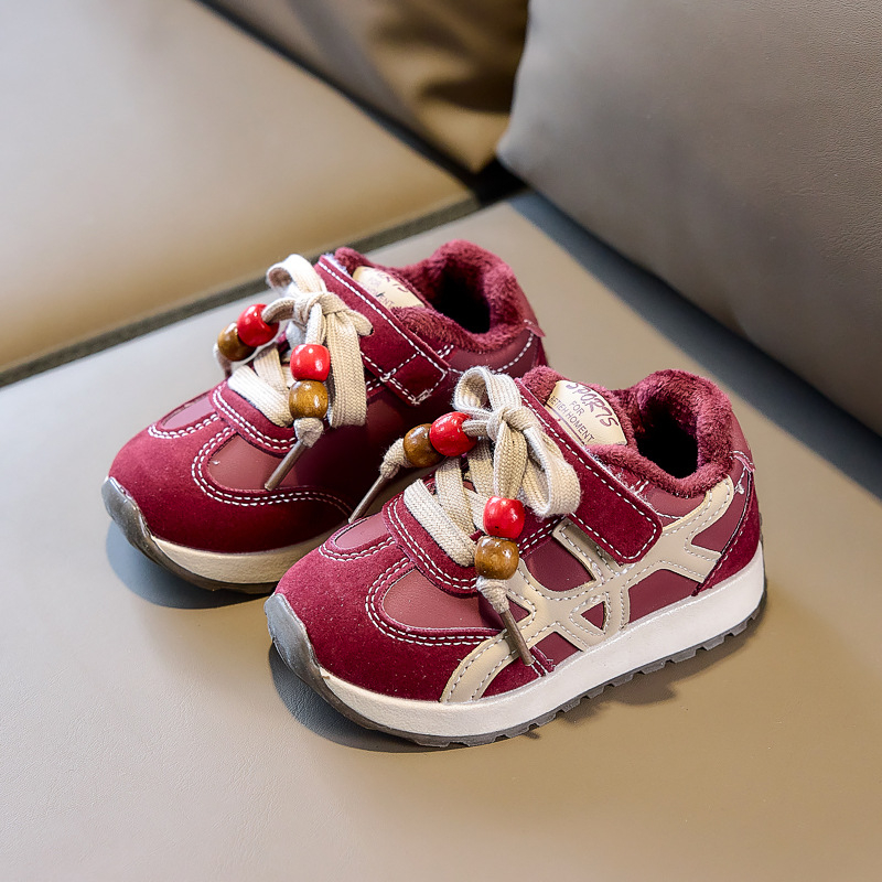 Zimske tenisice 2025 za bebe i djecu, unisex, tople s mekanom sole i Velcro zatvaranjem, za uzrast 1–6 godina