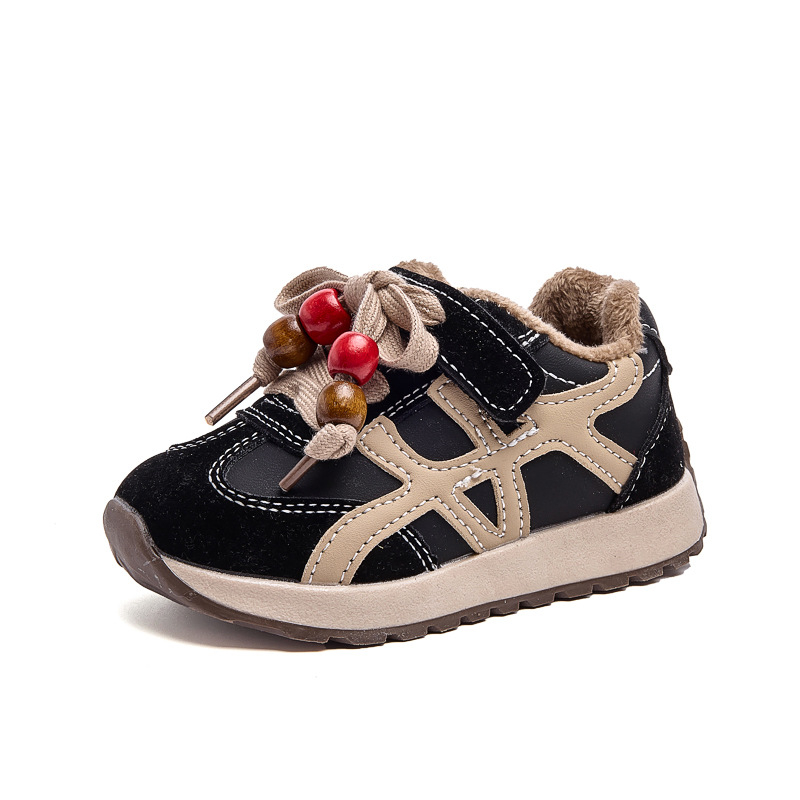 Zimske tenisice 2025 za bebe i djecu, unisex, tople s mekanom sole i Velcro zatvaranjem, za uzrast 1–6 godina