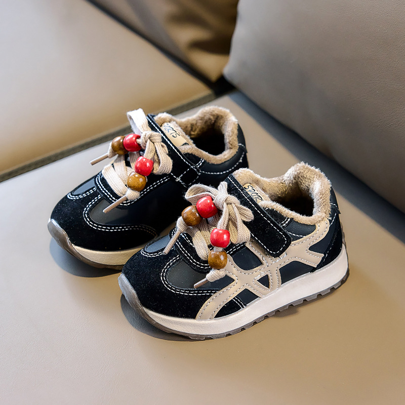 Zimske tenisice 2025 za bebe i djecu, unisex, tople s mekanom sole i Velcro zatvaranjem, za uzrast 1–6 godina