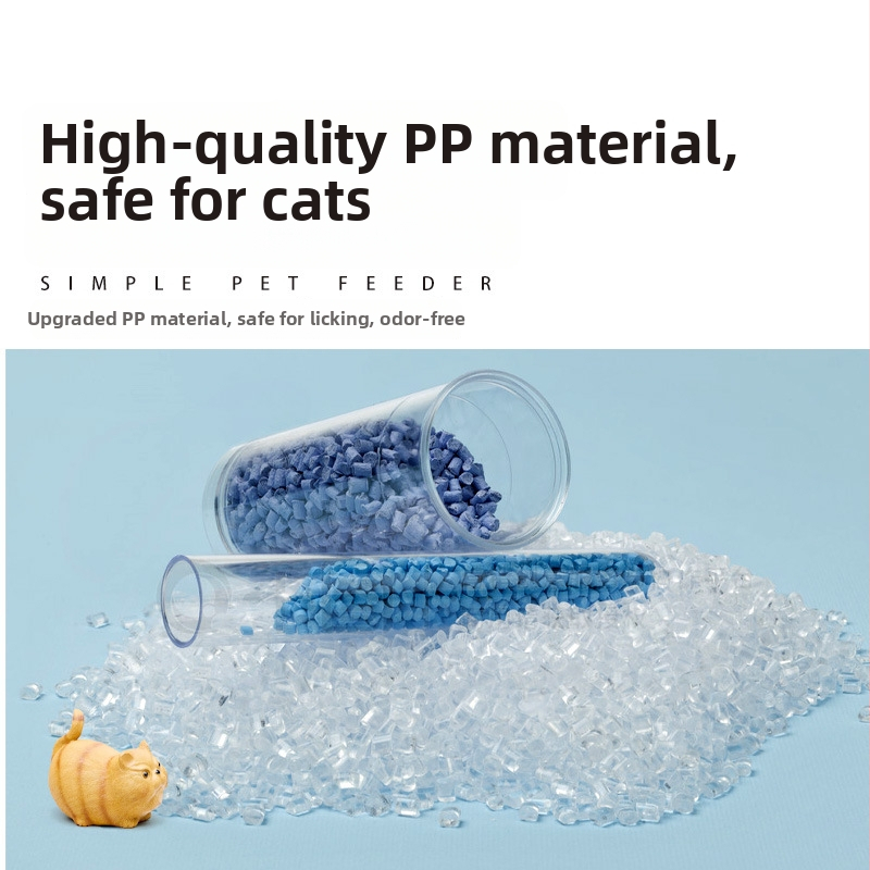 Dvojitá miska pre mačky a mačiatka – miska na krmivo a miska na vodu