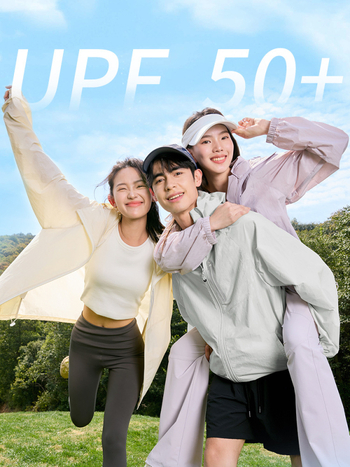 Lauko vėjo striukė su gaubtu, UPF50+ UV apsauga, greitas džiūvimas, kvėpuojanti, nailonas