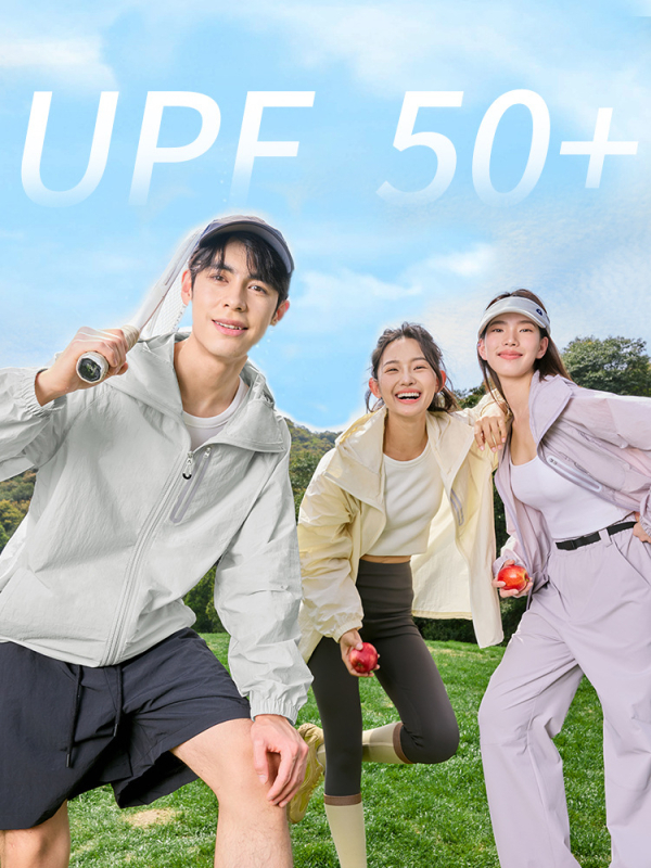 Lauko vėjo striukė su gaubtu, UPF50+ UV apsauga, greitas džiūvimas, kvėpuojanti, nailonas