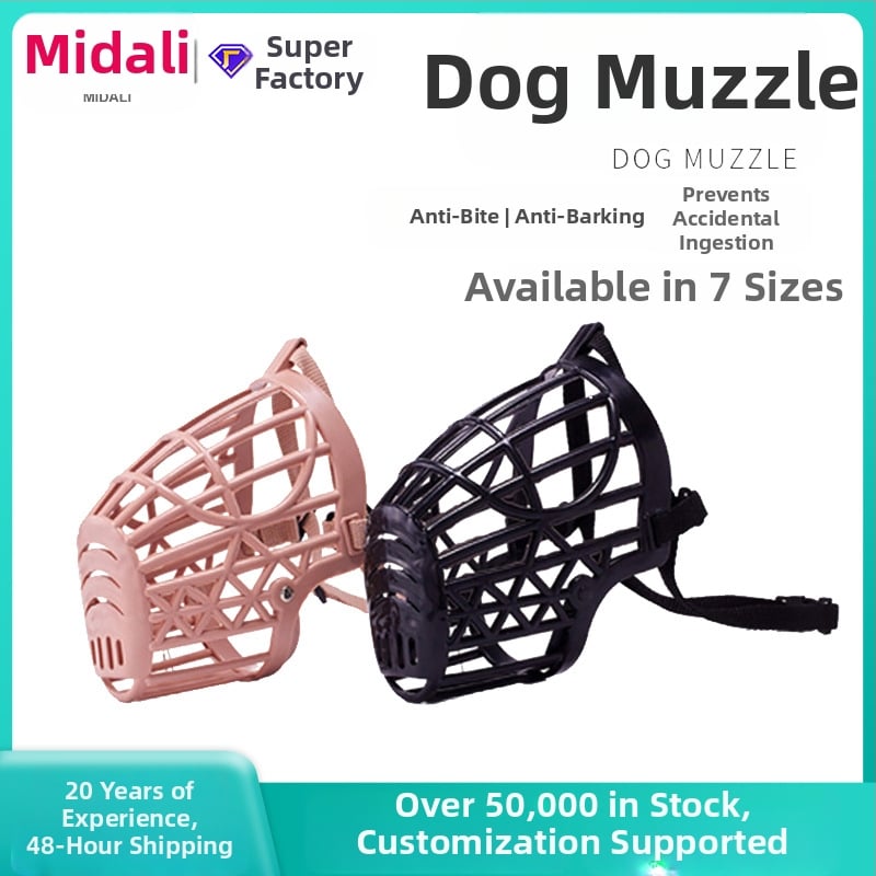 Navlaka za pse za usta – polipropilen, protiv ugriza i laja, prozračna mreža, pakiranje 144 kom