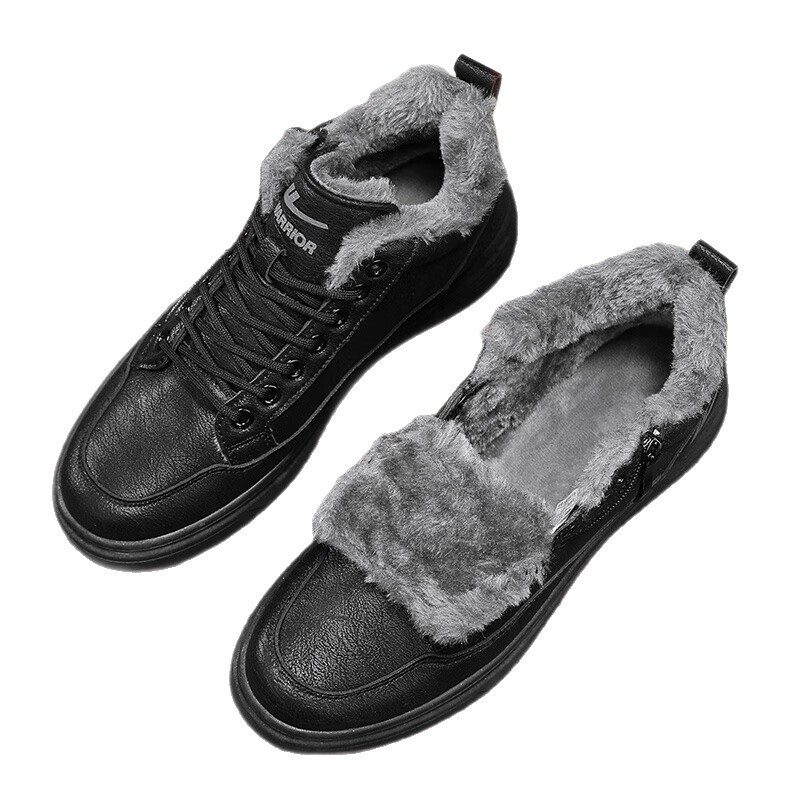 Reebok téli magas szárú csizma, műbőr felsőrész, PVC talp, vastított kivitel, fűzővel záródó