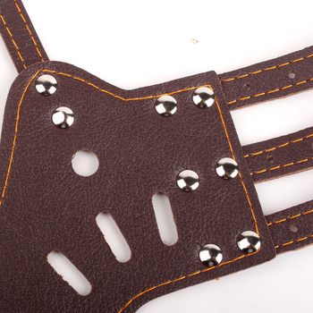 Muzzle din piele PU pentru câini | anti-mușcare, anti-latrat | permite să bea apă | 120 bucăți pe ambalaj | Aibetter