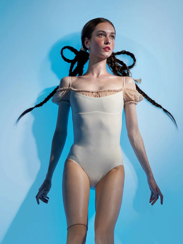 Bodysuit na tanečné cvičenie, formujúci strih, brokát/nylón látka s polyesterovou podšívkou, ženský tanečný odev pre etnický tanec