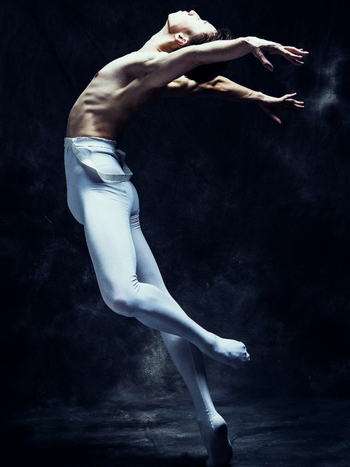 Pánske baletné nohavice s ramienkami – tesne priliehajúce, dlhé tanečné nohavice, materiál nylon/elastán, vhodné pre všetky ročné obdobia, na tréning a predstavenie