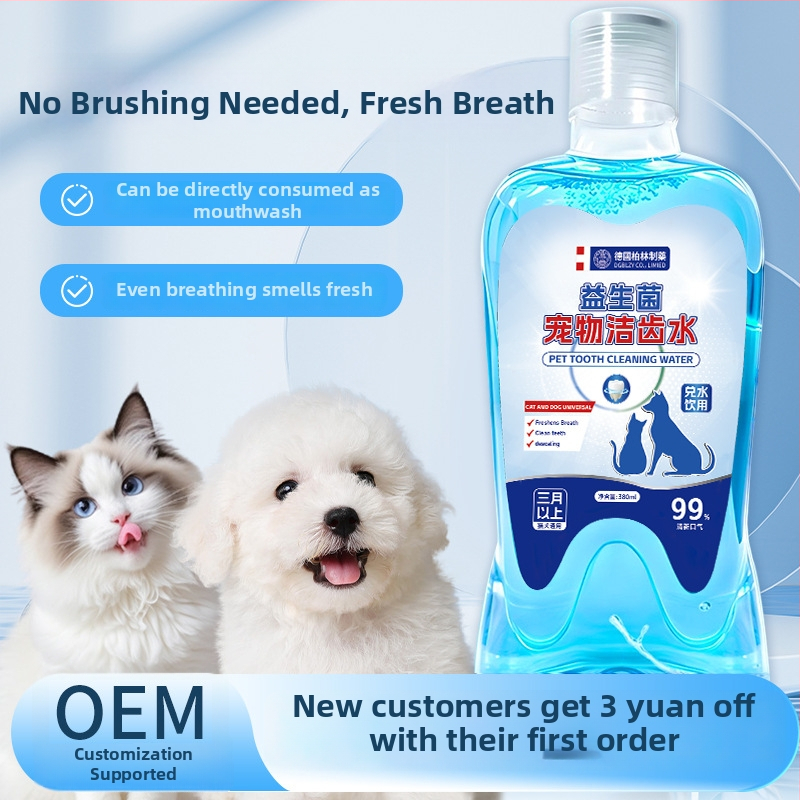 Pushino ústna voda na osvieženie dychu, tekutá, všeobecné použitie