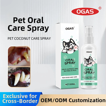 OGAS sprej do úst pre domáce zvieratá — svieži dych, univerzálne použitie, cezhraničný export exkluzívny