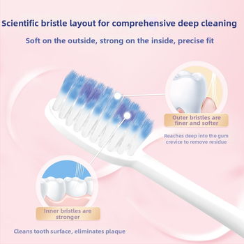 Lion četkica za zube za odrasle, ručna, fino čišćenje, zaštita desni, mekana vlakna, pojedinačno pakiranje, kutija 48 kom.