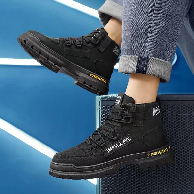 Pánske Martin topánky, PU vrchnok, EVA vložka, guľatý nos, šnúrkové zapínanie, vhodné na jeseň