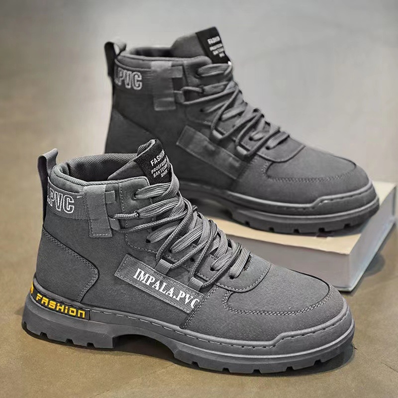 Pánske Martin topánky, PU vrchnok, EVA vložka, guľatý nos, šnúrkové zapínanie, vhodné na jeseň