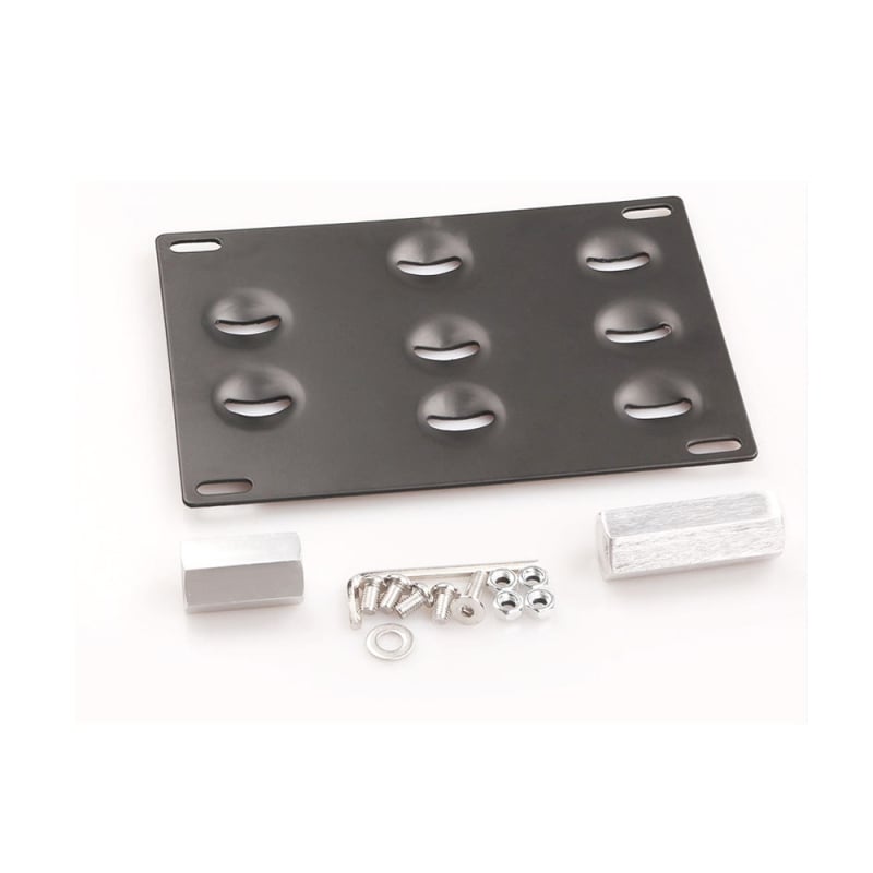 Držiak tabuľky SPZ k ťahaču – univerzálny, nastaviteľný, z hliníkovej zliatiny – LPF-1003