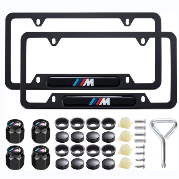 Tim Mei TM-M-01 aluminijski okvir za registarske pločice za američke pločice, opći tip, prilagodljiva obrada