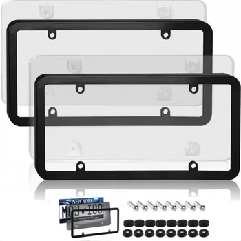 Opći plastični okvir za registracijsku oznaku, model TM-M-01, broj dodatka M-01, s mogućnošću prilagodbe.