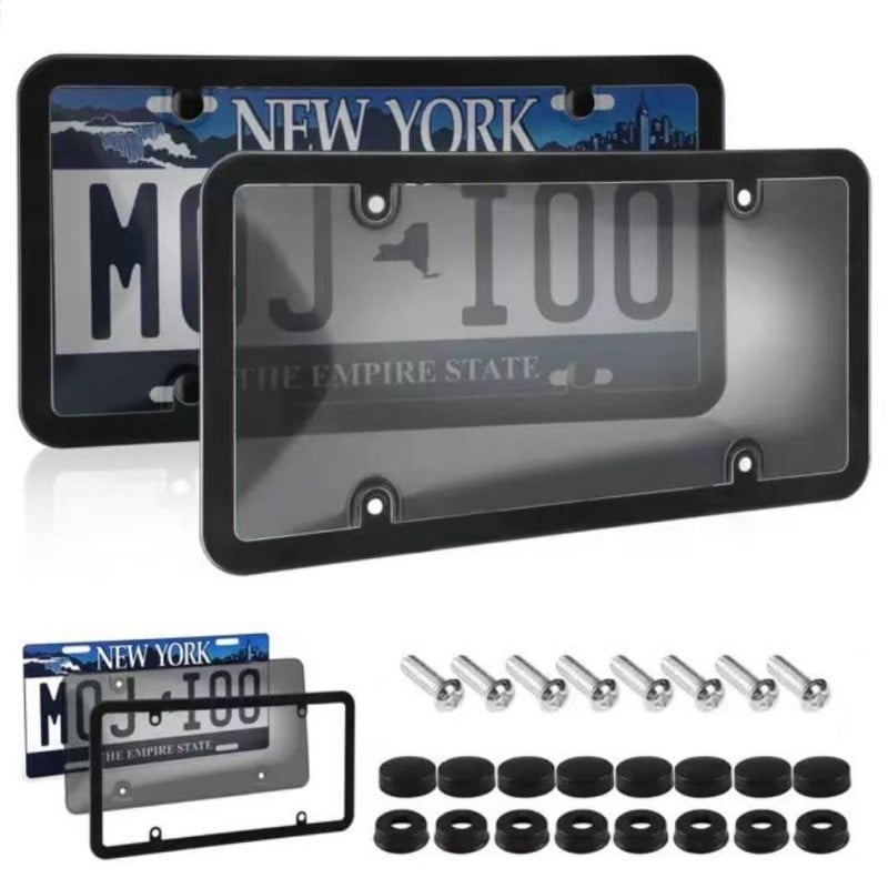 Opći plastični okvir za registracijsku oznaku, model TM-M-01, broj dodatka M-01, s mogućnošću prilagodbe.