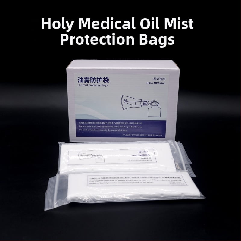 Zobu aizsargājošā soma eļļas miglai - sanitārā izolācija pieaugušajiem, neto saturs 25 g, zīmols Heli, iepakojumā 10 gab. kastē