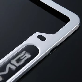 Okvir za registarsku tablicu od nehrđajućeg čelika, model TM-M-012, opći tip, dodatak M-01, Tim Mei