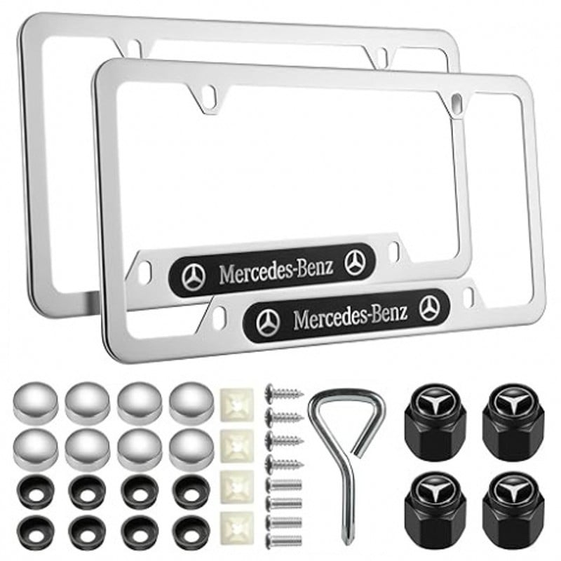 Okvir za registarsku tablicu od nehrđajućeg čelika, model TM-M-012, opći tip, dodatak M-01, Tim Mei