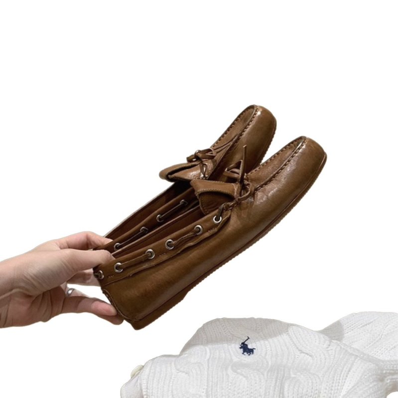 Loaferice s okruglim vrhom, gornji dio od mikrovlakana, slip-on, niski ravni potpetica, gumena potplat (okrugli vrh, mikrovlakna, slip-on, niski potpetica, gumena podplat)