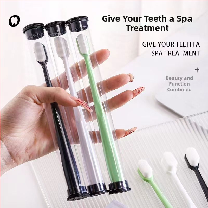 Ručna četkica za zube za odrasle s mekanim vlaknima; interdentalno čišćenje; model Toothbrush; pakiranje u cijevi; kutija 1000 kom
