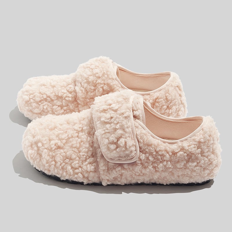 Beier naiste Velcro kingad, fleece vooder, mikrofiiber ülaosa, kummist tald, madal profiil