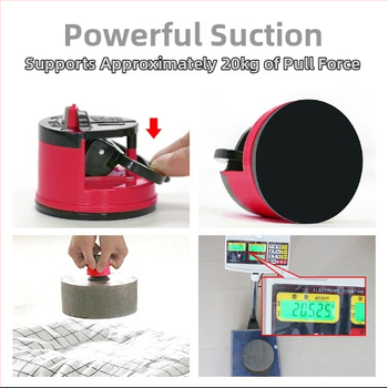 Autonomy Mini kuchynský brúsič na nože s vákuovým prisavom, dvojstranný kamenný ostro brúsiaci (ABS/PVC/železo)