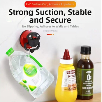 Autonomy Mini kuchynský brúsič na nože s vákuovým prisavom, dvojstranný kamenný ostro brúsiaci (ABS/PVC/železo)