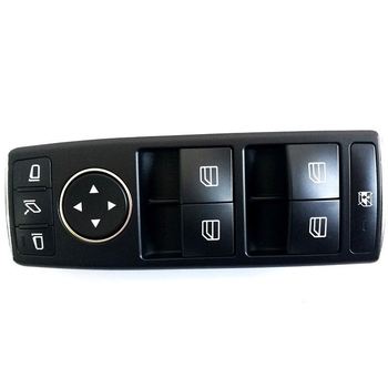 Elektrický hlavný vypínač regulátora okna pre Mercedes W204/W212, 12V, zdvih 7 s, životnosť 12 mesiacov