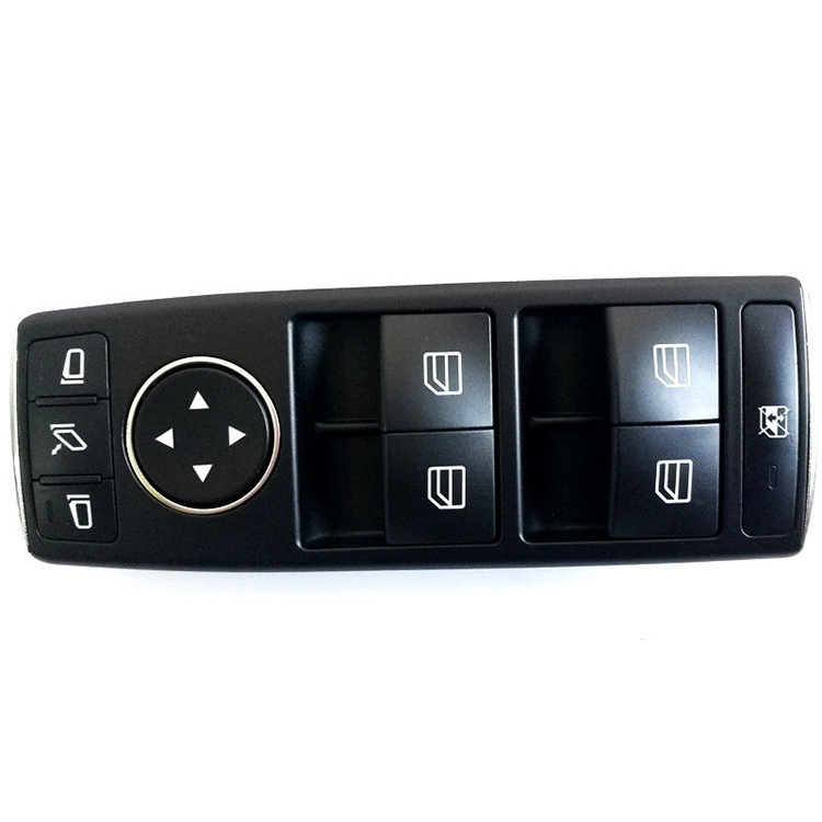Elektrický hlavný vypínač regulátora okna pre Mercedes W204/W212, 12V, zdvih 7 s, životnosť 12 mesiacov
