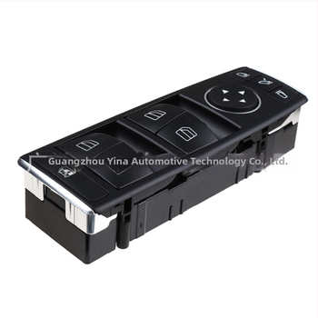 Elektrický hlavný spínač na ovládanie skleneného okna pre Mercedes-Benz W204 – Modely 2128208310, 2049055402, 2129053907; 12V; Materiál: elektronika + plast; Hmotnosť 0,17 kg