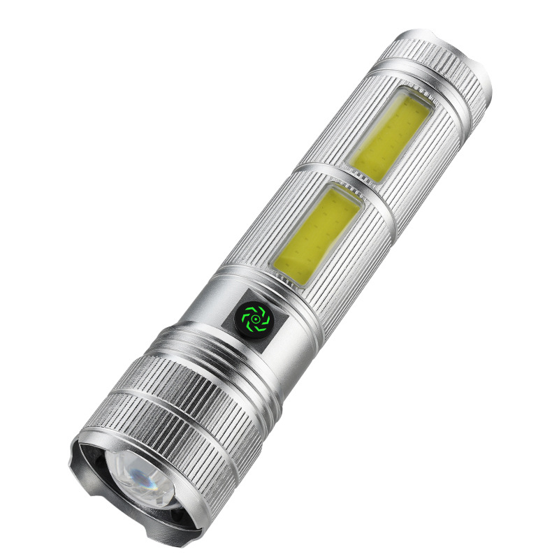 Aluminijska baterijska svjetiljka s 9000mAh, 30W, laserski izvor svjetla, dugi domet najmanje 500 m
