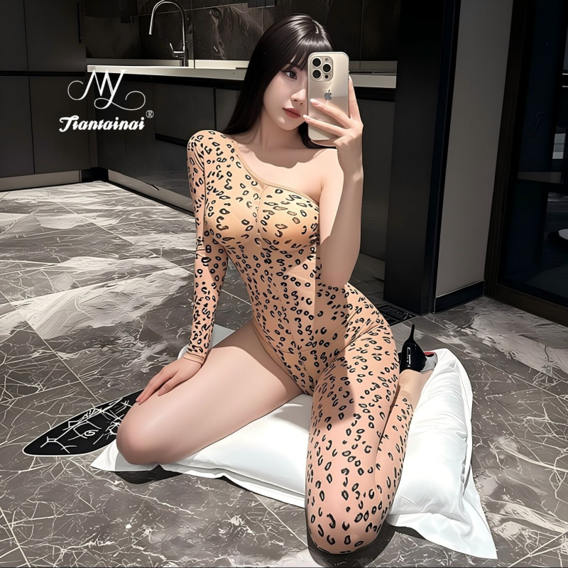 Najlon bodystocking donje rublje – prozirni dizajn; Uloga: slatka djevojka; Glavni materijal: Najlon 80-90%