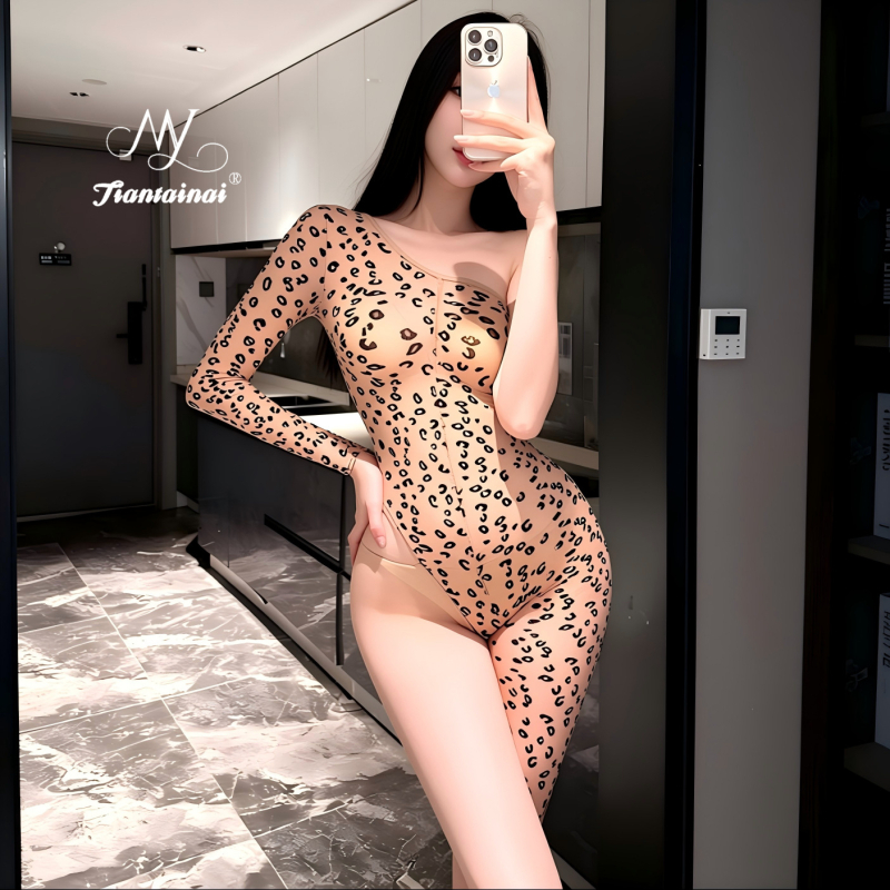 Najlon bodystocking donje rublje – prozirni dizajn; Uloga: slatka djevojka; Glavni materijal: Najlon 80-90%