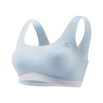 Dívčie športové podprsenka, 3/4 košík, tenká tvarovaná miska, bez oceľovej výstuhy, pevné dvojité ramienka, hlavný materiál nylon 50–70%, výstuha elastanu 30–50%, priedušné, tvarovanie chrbta