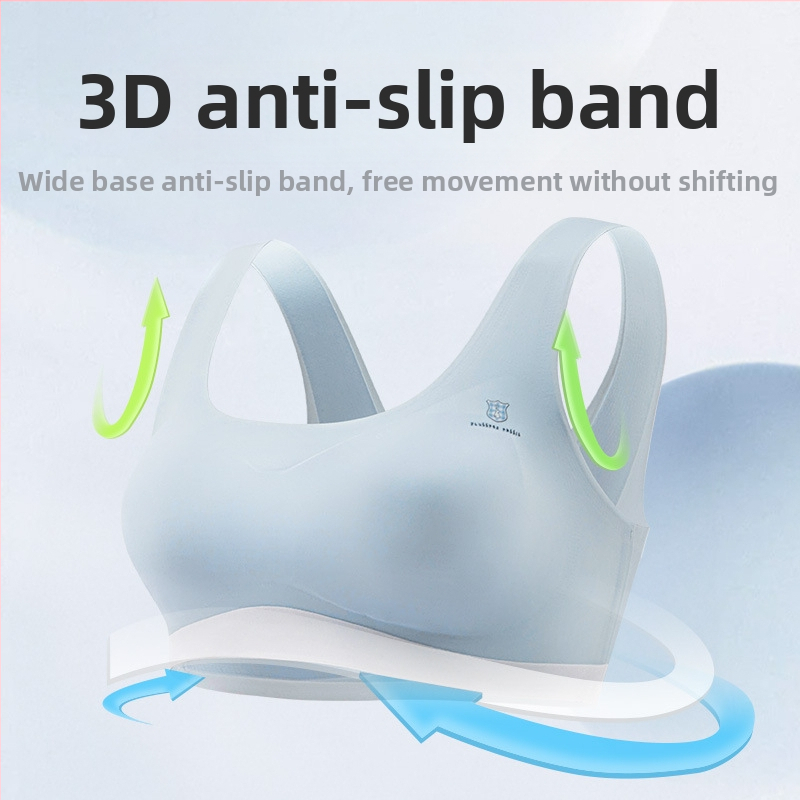 Dívčie športové podprsenka, 3/4 košík, tenká tvarovaná miska, bez oceľovej výstuhy, pevné dvojité ramienka, hlavný materiál nylon 50–70%, výstuha elastanu 30–50%, priedušné, tvarovanie chrbta