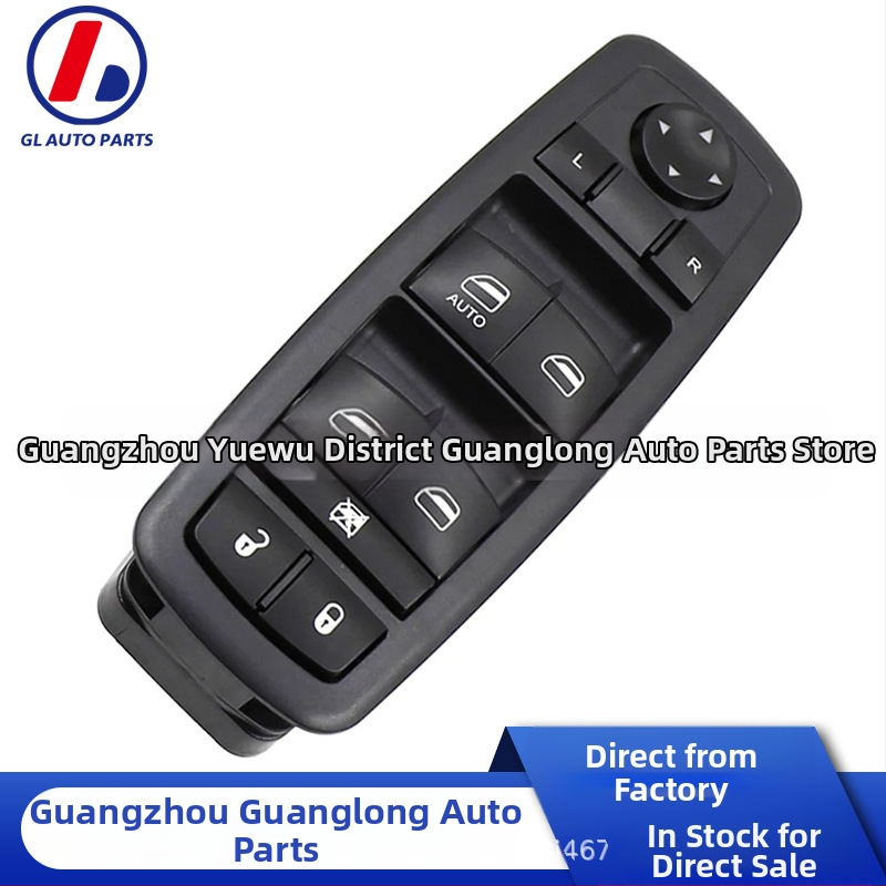 Elektrický spínač ovládania okna, 6V, modely 4602632AH/AD/AC/AG, kompatibilné s Chrysler/Dodge/Jeep Liberty 2008–2012